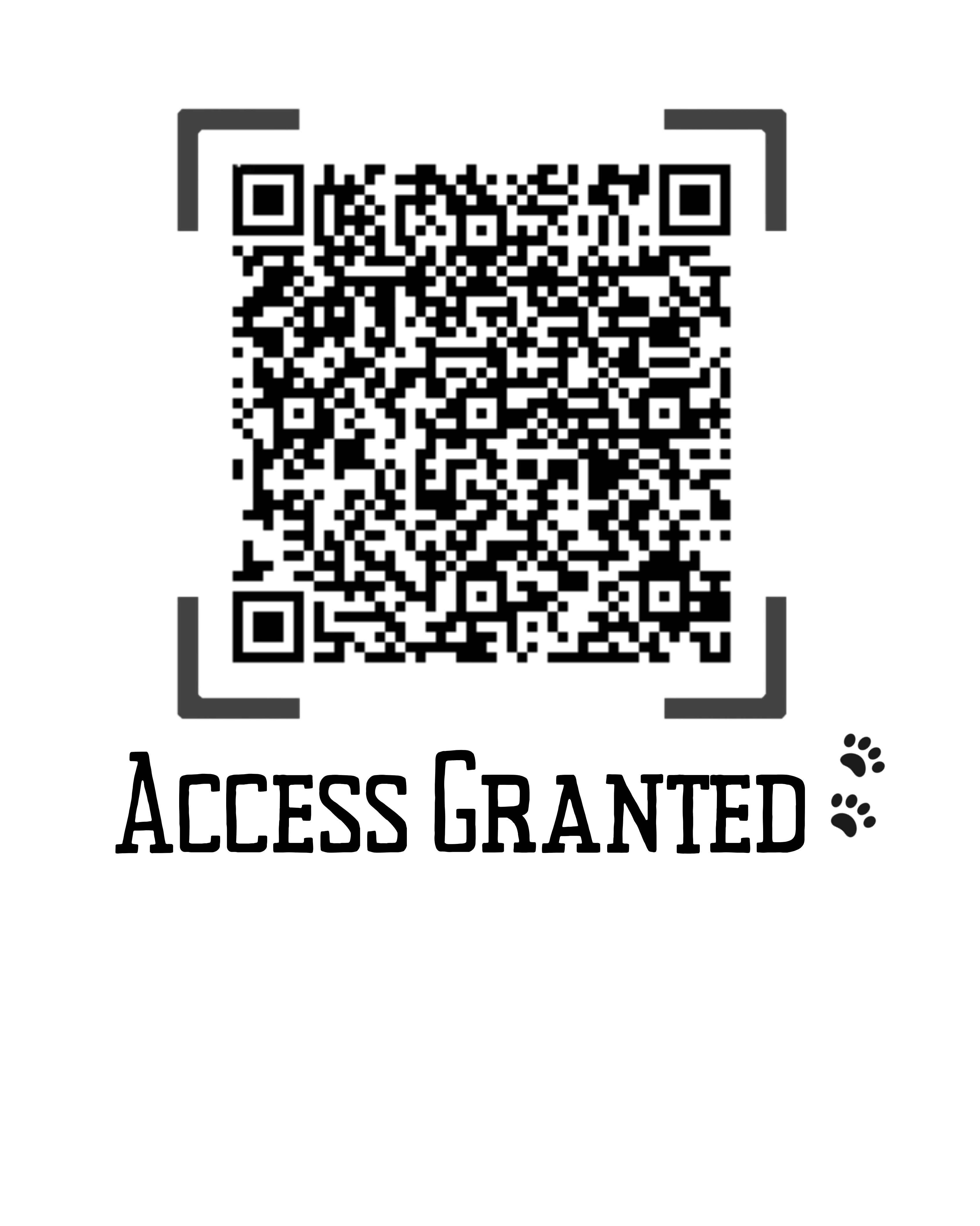 Masculine QR Style